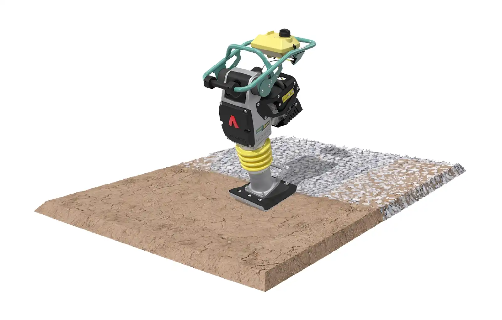 Ammann ATR 68 P döngölőbéka - Case Építőgépek