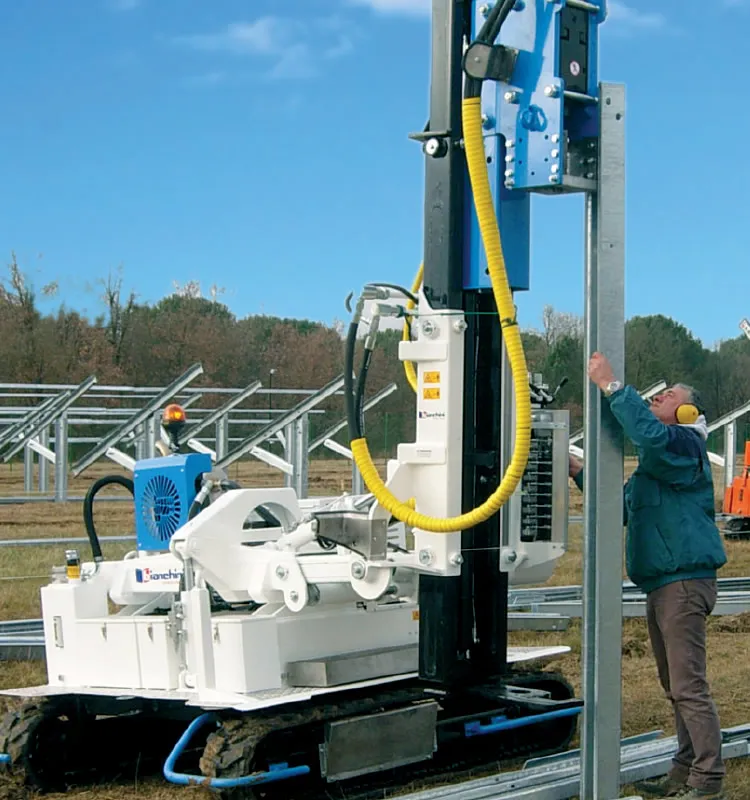 Pauselli Pile Driver 900 - Case Építőgépek