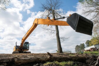 hosszúgémes kotrógép - CASE CX210D LR