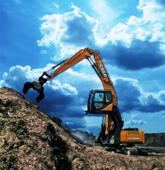 átrakógépek, CASE CX290D SL