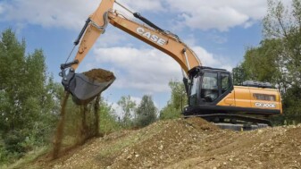 lánctalpas kotró - CASE CX300E